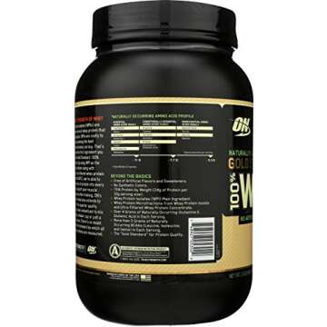 Optimum Nutrition Gold Standard Whey Protein, Chocolate Flavor