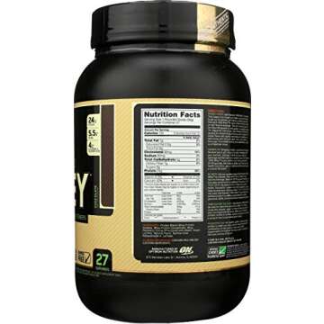 Optimum Nutrition Gold Standard Whey Protein, Chocolate Flavor