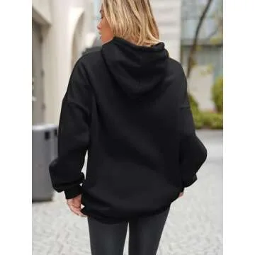 EFAN Women's Oversized Fleece Hooded Sweatshirts