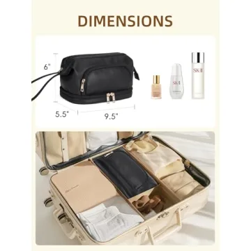 Telena Makeup Bag Large Capacity Travel Cosmetic Bag