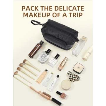 Telena Makeup Bag Large Capacity Travel Cosmetic Bag