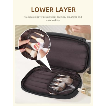 Telena Makeup Bag Large Capacity Travel Cosmetic Bag