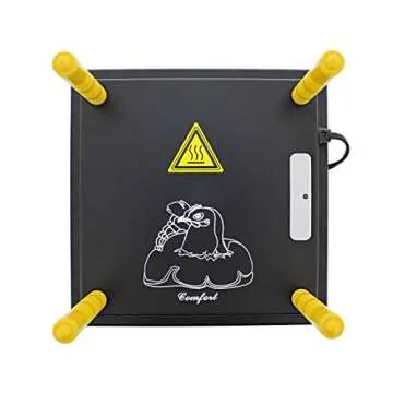 Rural365 Chick Heating Plate Brooder Plate - 10 Inch Brooder Heat Plate for Chicks and Ducklings with Adjustable Height