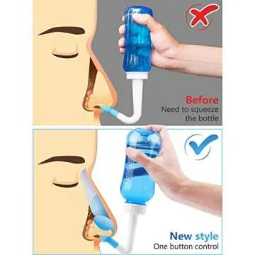 Darate Neti Pot Sinus Rinse for Comfortable Breathing