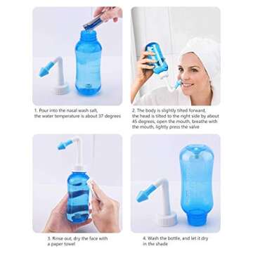 Darate Neti Pot Sinus Rinse for Comfortable Breathing