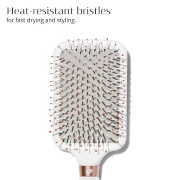 T3 Paddle Brush for Gentle Styling and Easy Detangling