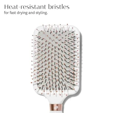 T3 Paddle Brush for Gentle Styling and Easy Detangling
