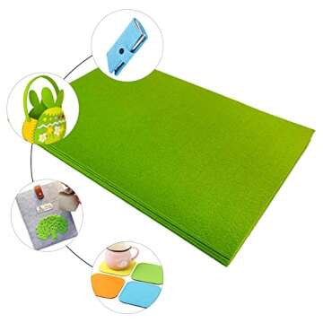 Craft with Jtnohx Stiff Felt Sheets, 2mm DIY Material