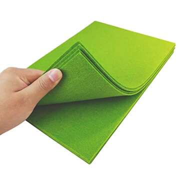 Craft with Jtnohx Stiff Felt Sheets, 2mm DIY Material