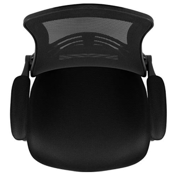 Ergonomic Mesh Desk Chair Adjustable Height Flip-Up Armrests