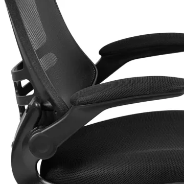 Ergonomic Mesh Desk Chair Adjustable Height Flip-Up Armrests