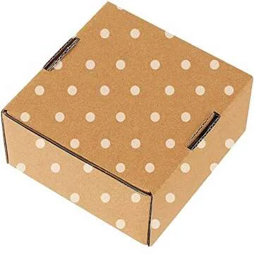 25 Pack Small Shipping Boxes for Business, Corrugated Small Cardboard Boxes for Shipping, Recyclable Packaging Boxes, Mailer, Gift Packing, Crafts Packing, Jewelry Boxes Shipping(4" x 4" x 2")