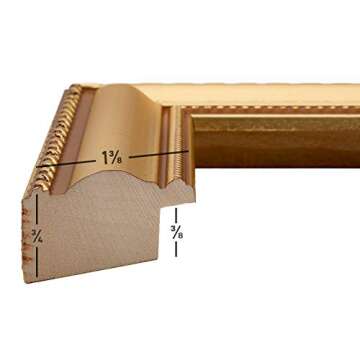 Craig Frames 24x36 Victorian Gold Picture Frame