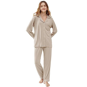 Cherrydew Bamboo Viscose Pajamas for Women's Comfort