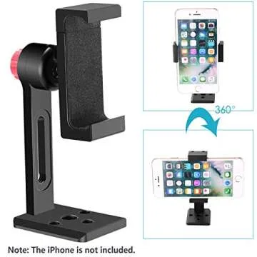 Neewer Metal Cellphone Holder for Tripods and Mounts