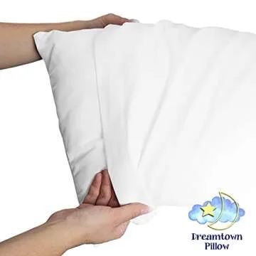 Dreamtown Kids Toddler Pillow - Hypoallergenic & Travel Friendly