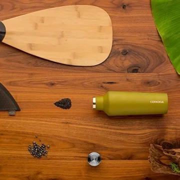 Corkcicle Canteen Waterman Collection-Water Bottle & Thermos-Triple Insulated Shatterproof Stainless Steel, Waterman Pink, 25 oz