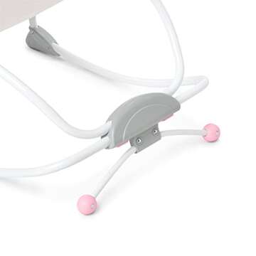 Bright Starts Disney Baby MINNIE MOUSE Infant to Toddler Rocker & Seat with Vibrations and Removable -Toy Bar, 0-30 Months Up to 40 lbs (Forever Besties)