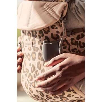BabyBjörn Baby Carrier One - Cotton Beige/Leopard Style