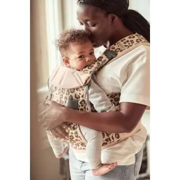 BabyBjörn Baby Carrier One - Cotton Beige/Leopard Style