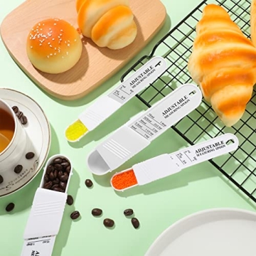 Adjustable 6 Pcs Measuring Spoon Set for Every Kitchen