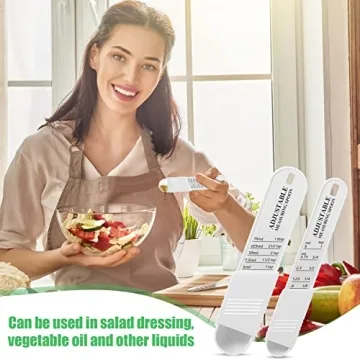 Adjustable 6 Pcs Measuring Spoon Set for Every Kitchen