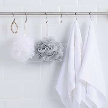 Evanda S Hooks Pack of 30 for Home Organization and Style