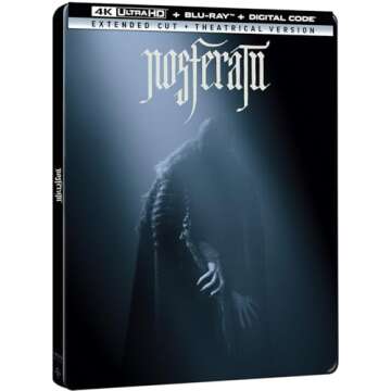 Nosferatu - Limited Edition Steelbook (4K Ultra HD + Blu-ray + Digital)