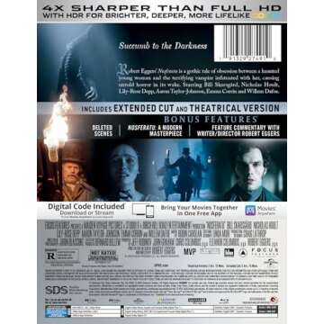 Nosferatu - Limited Edition Steelbook (4K Ultra HD + Blu-ray + Digital)