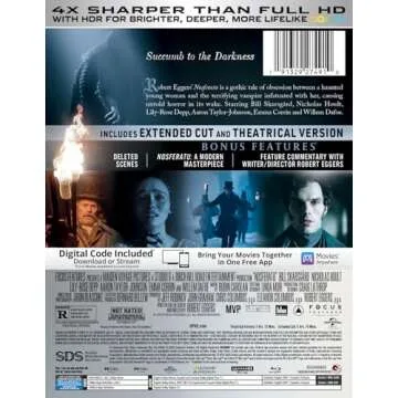 Nosferatu - Limited Edition Steelbook (4K Ultra HD + Blu-ray + Digital)