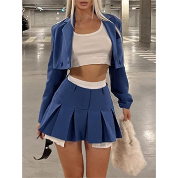 Trendy Women Girls Mini Pleated Skirt for Every Occasion