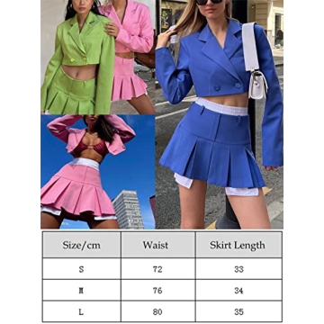 Trendy Women Girls Mini Pleated Skirt for Every Occasion