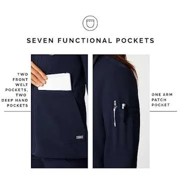 FIGS Bellery Women's Scrub Jacket - Ultimate Comfort & Style