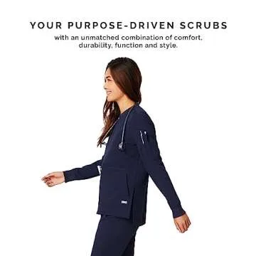 FIGS Bellery Women's Scrub Jacket - Ultimate Comfort & Style