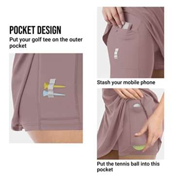 Stylish Womens Tennis Dress with Shorts for Activewear