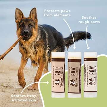Natural Dog Company Balm Set - Healing Travel Size Bundle