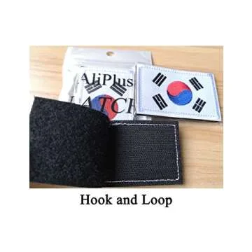AliPlus South Korea Flag Patches for Tactical Gear