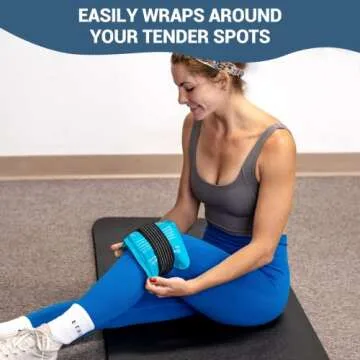 Comfytemp Reusable Gel Ice Packs for Injuries, 2 Pack with Double Sided Design, Hot & Cold Packs Compress for Injury, Body Pain Relief, Knees, Shoulders, Back, Ankles, Arms, Elbow, FSA HSA Eligible