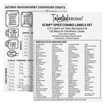 Talented Kitchen Spice Drawer Organizer with Jars and Labels with 18 Empty 4-oz Spice Bottles, 416 Seasoning Labels, 2 Pcs 3-Tier Trays for Drawer (5.9 x 15 In)