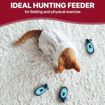 Interactive Cat Hunting Feeder for Healthy Playtime