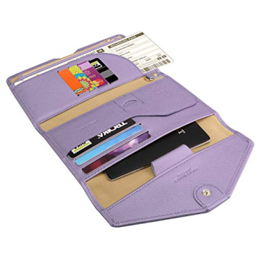 ZOPPEN Passport Holder for Travel with RFID Protection