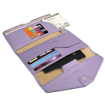 ZOPPEN Passport Holder for Travel with RFID Protection