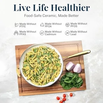 Gotham Steel 20 Pc Ceramic Cookware Set Nonstick Essentials