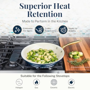 Gotham Steel 20 Pc Ceramic Cookware Set Nonstick Essentials