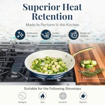 Gotham Steel 20 Pc Ceramic Cookware Set Nonstick Essentials