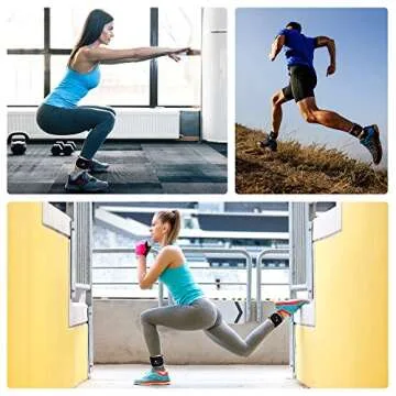 Ankle Weights for Workouts - Tone & Strengthen Easily