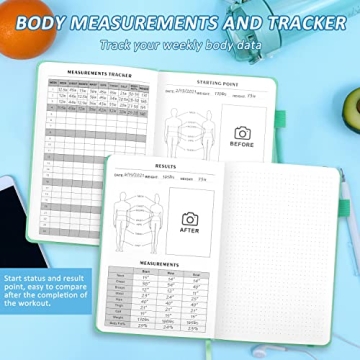 Durable 6-Month Fitness Journal | EPEWIZD Workout Planner
