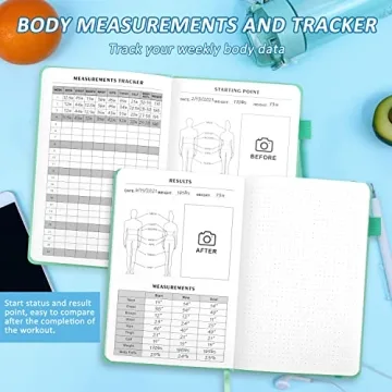 Durable 6-Month Fitness Journal | EPEWIZD Workout Planner