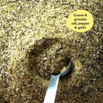 Spiceology - Salt Pepper Garlic - SPG - Use On: Steak, Chicken, Hamburgers, Brisket, Turkey, Stew - BBQ Rub - Seasoned Salt - Spices and Seasonings - Grill Seasoning