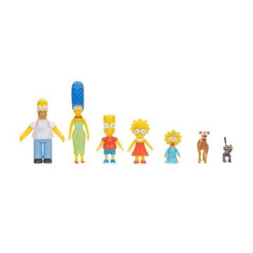 The Simpsons Family Multi-Pack 2.5" Action Figures